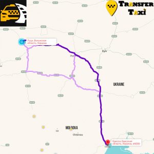 Міжміське Трансфер Таксі Луцьк - Одеса