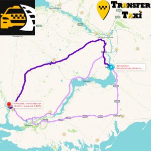 Міжміське Трансфер Таксі Запоріжжя - Миколаїв