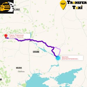 Междугороднее Трансфер Такси Днепр - Ровно