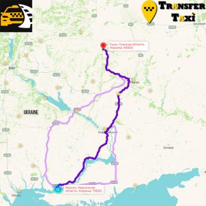 Междугороднее Трансфер Такси Херсон Сумы